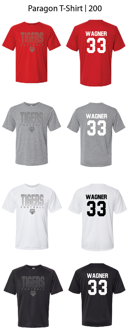 Tigers in Gray Shirts