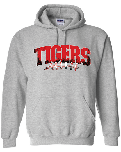 Tigers Football Laces Hoodies