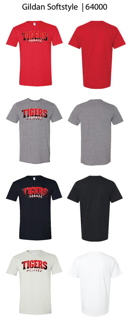 Tigers Football Laces Shirts
