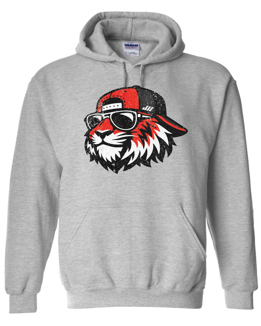 Cool Tiger Cap Hoodies