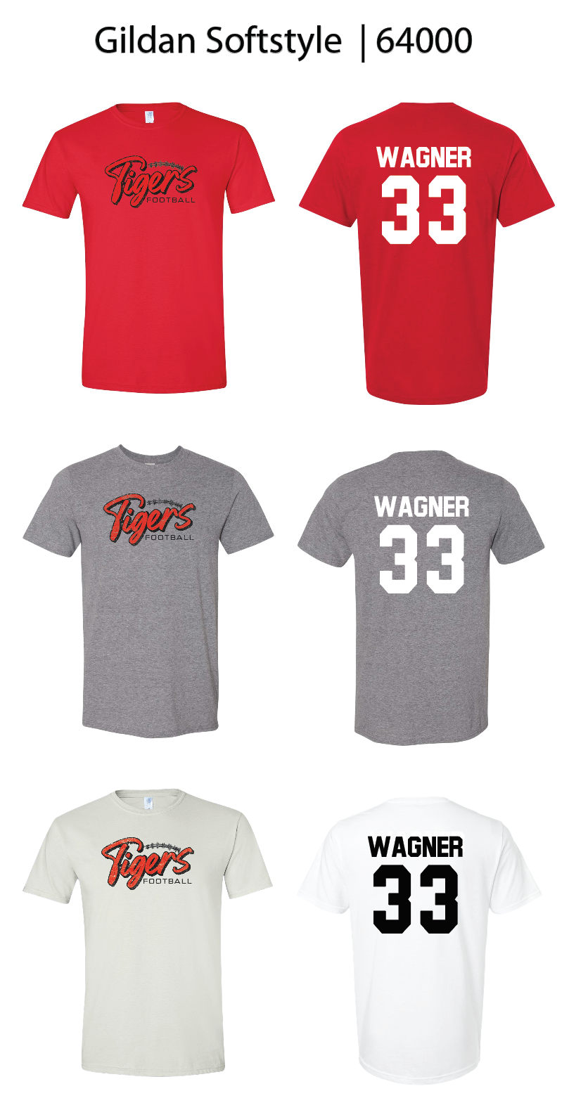 Tigers Football Shirts