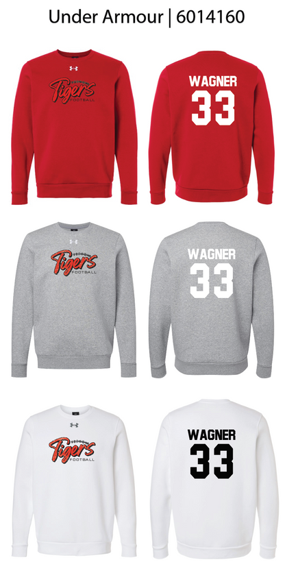 Tigers Football Crew Sweatshirts