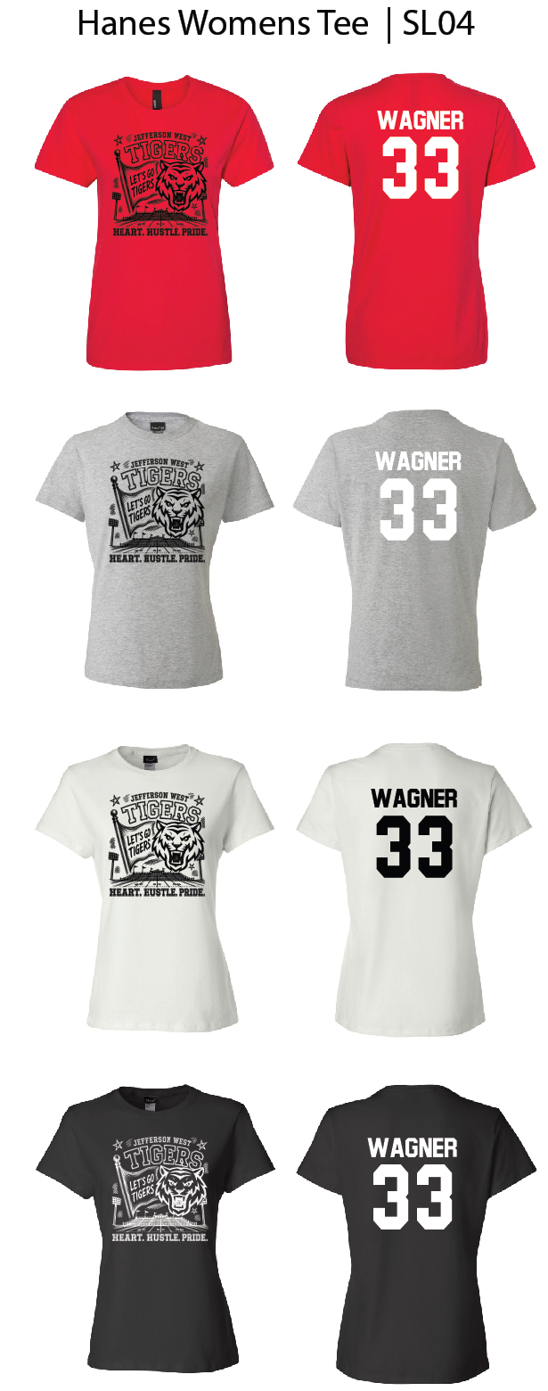 Heart. Hustle, Pride Tigers Football Shirts