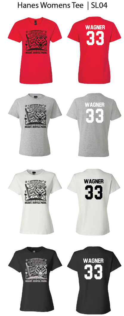 Heart. Hustle, Pride Tigers Football Shirts