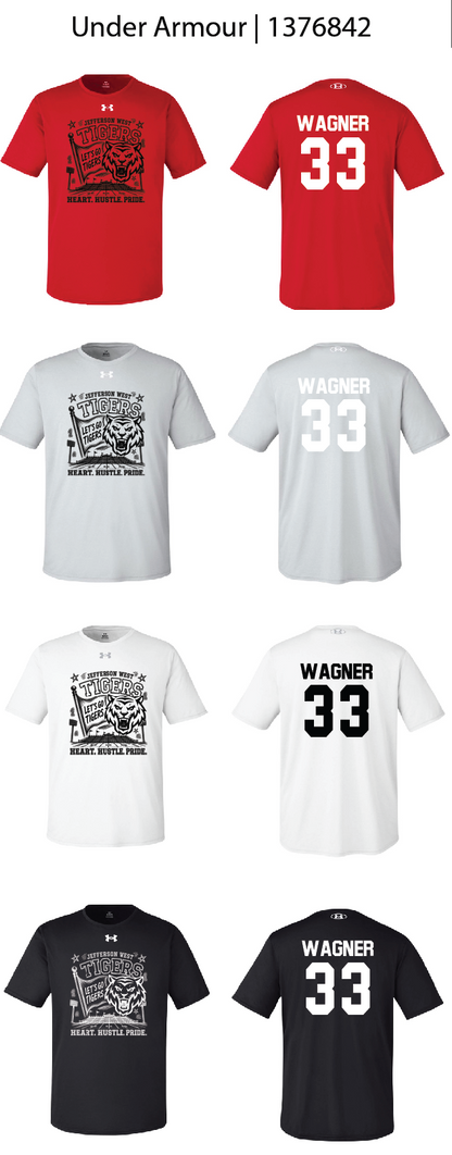 Heart. Hustle, Pride Tigers Football Shirts
