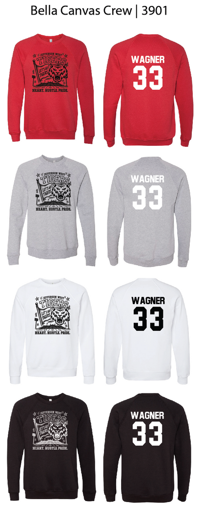 Heart. Hustle. Pride. Crew Sweatshirts