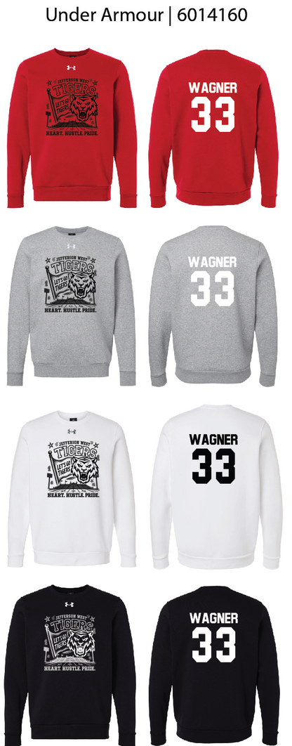 Heart. Hustle. Pride. Crew Sweatshirts
