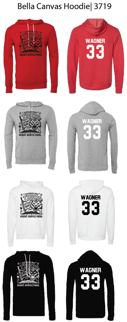 Heart. Hustle. Pride Hoodies
