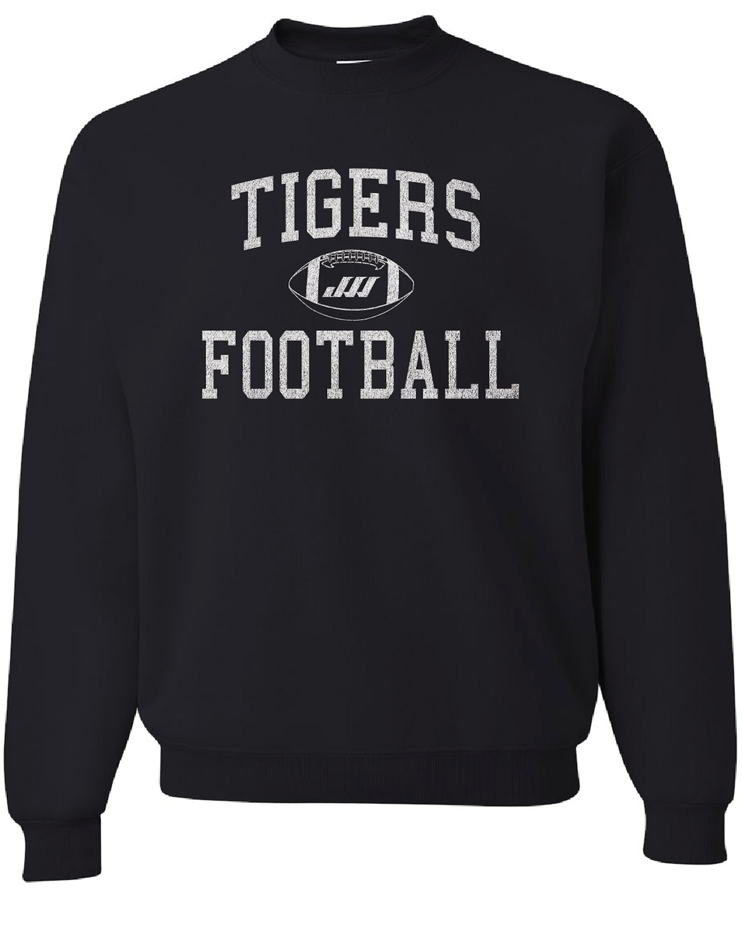 Jeff West Tigers Football Crew Sweatshirts