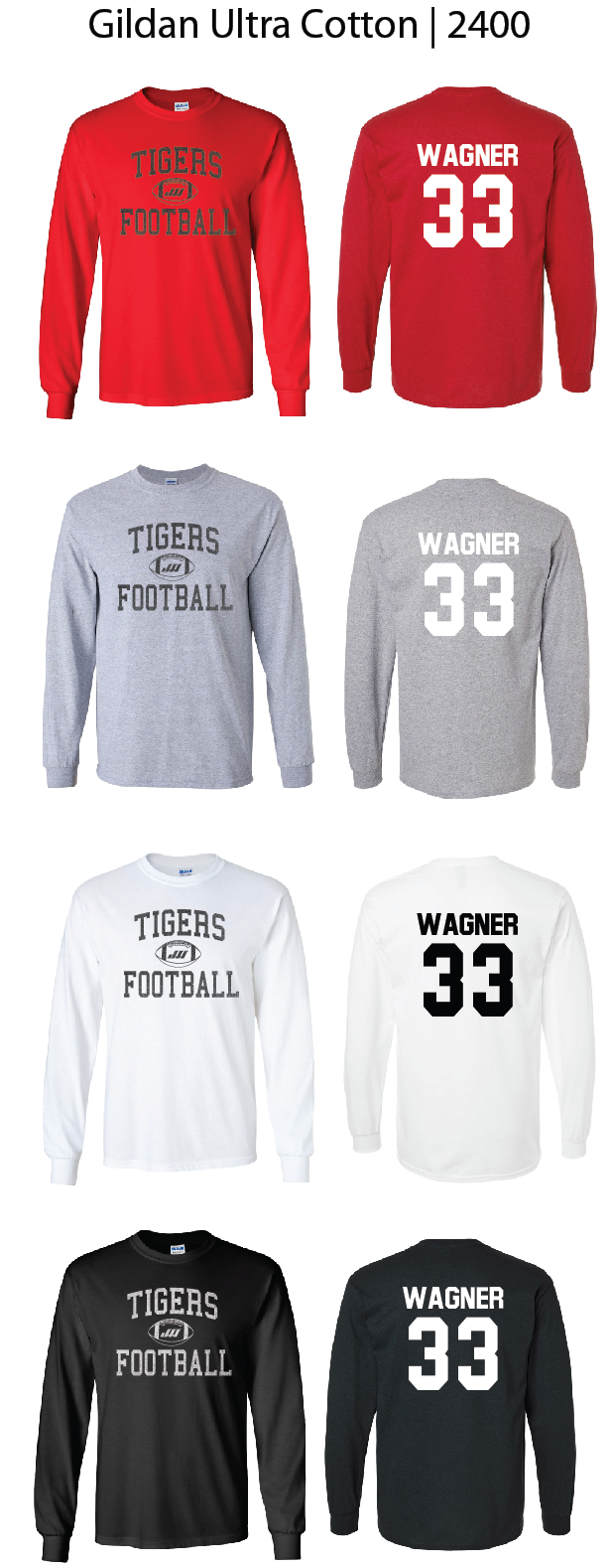Jeff West Tigers Football