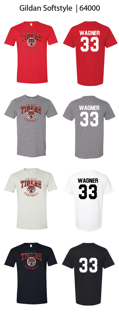 Tigers Football Logo Shirts