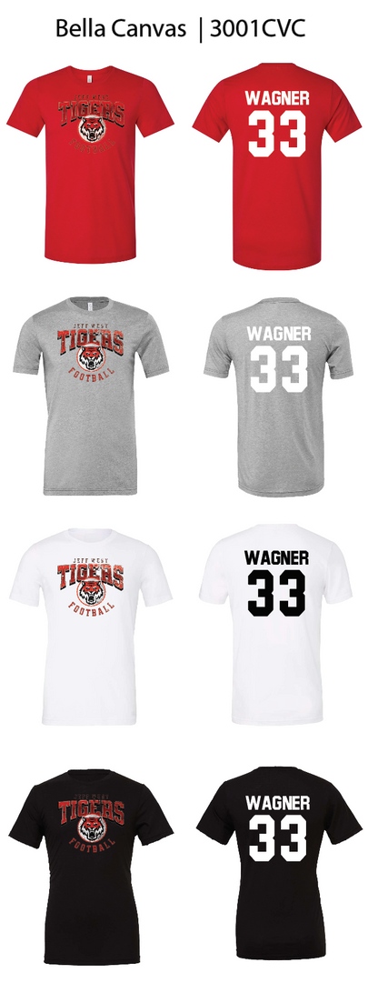 Tigers Football Logo Shirts