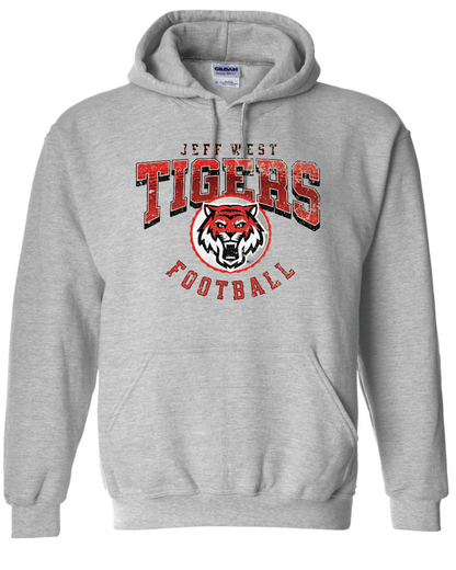 Tigers Football Logo Hoodies