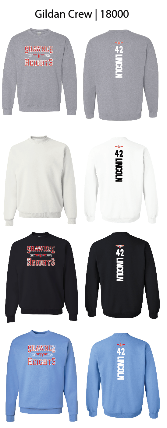 Shawnee Heights Crew Sweatshirt
