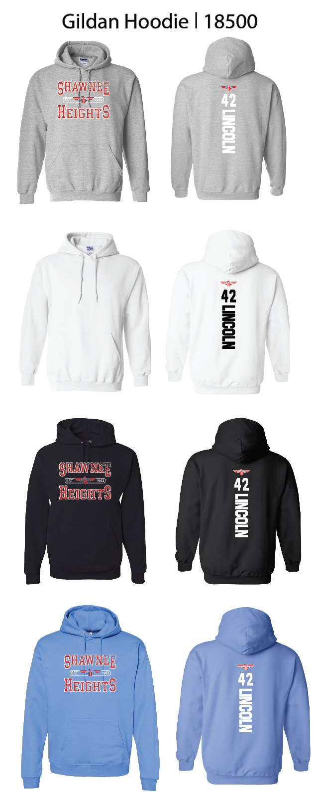 Shawnee Heights Hoodies
