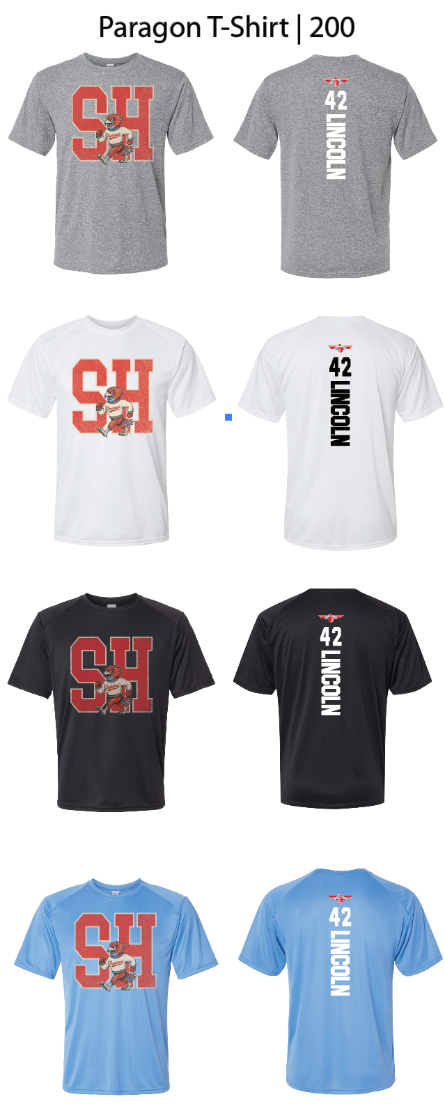 SH Vintage Mascot T-shirts