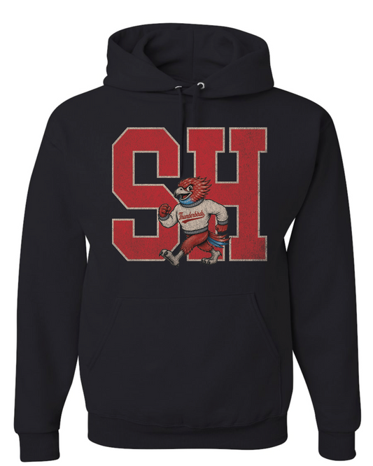 SH Vintage Mascot Hoodies