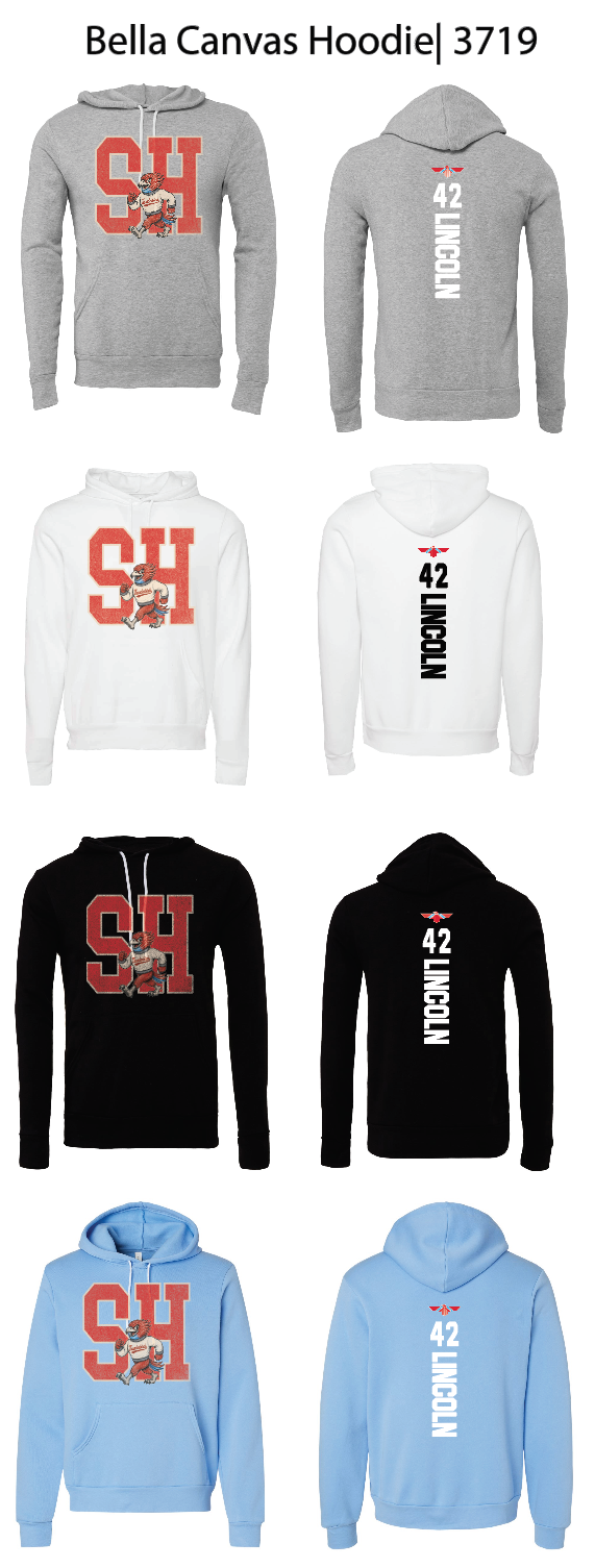 SH Vintage Mascot Hoodies