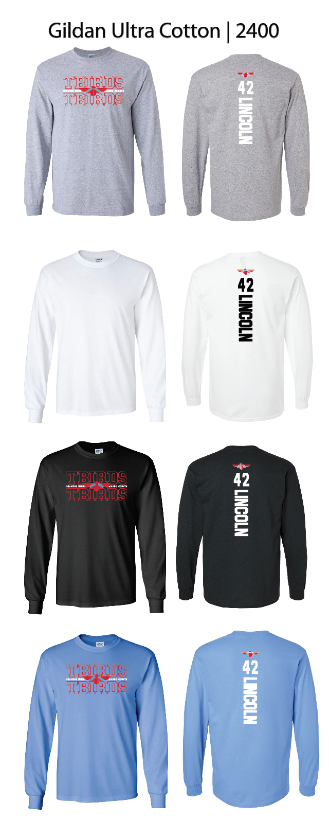 TBIRDS T-shirts