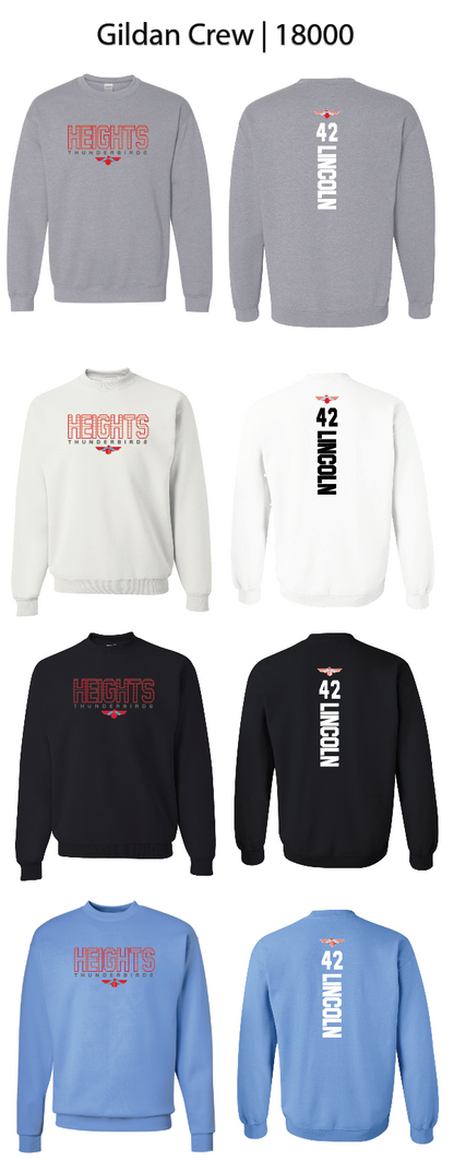 Heights Crew Sweatshirts