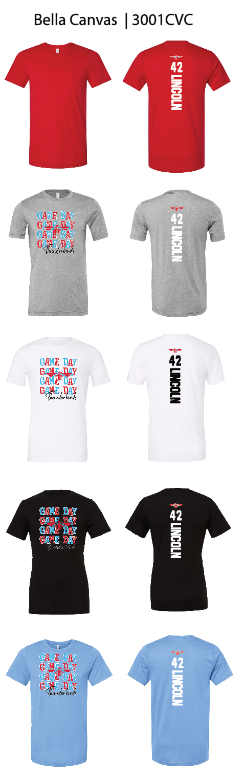 Game Day T-shirts
