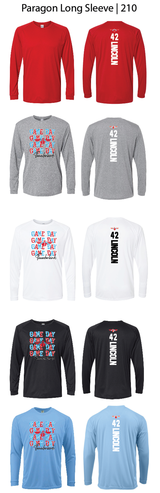 Game Day T-shirts