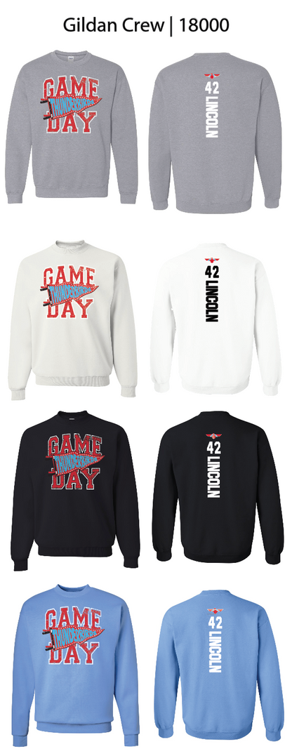 Thunderbirds Pennant Crew Sweatshirts