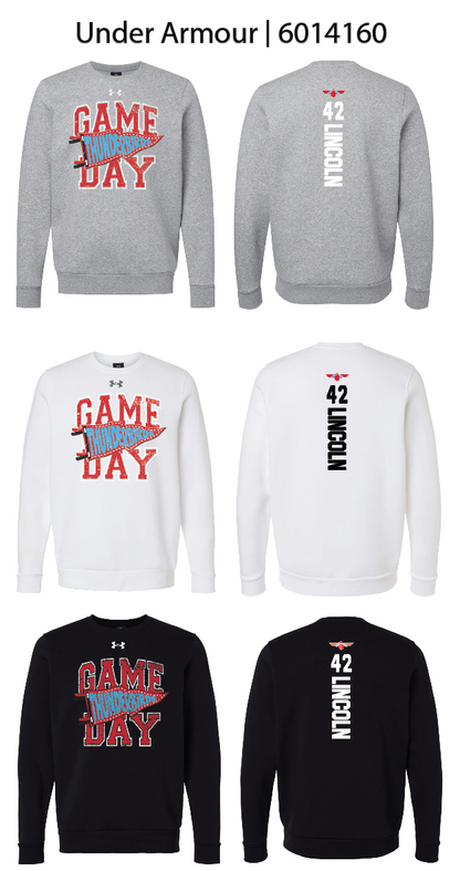 Thunderbirds Pennant Crew Sweatshirts