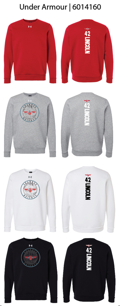 Round Shawnee Heights Crew Sweatshirts