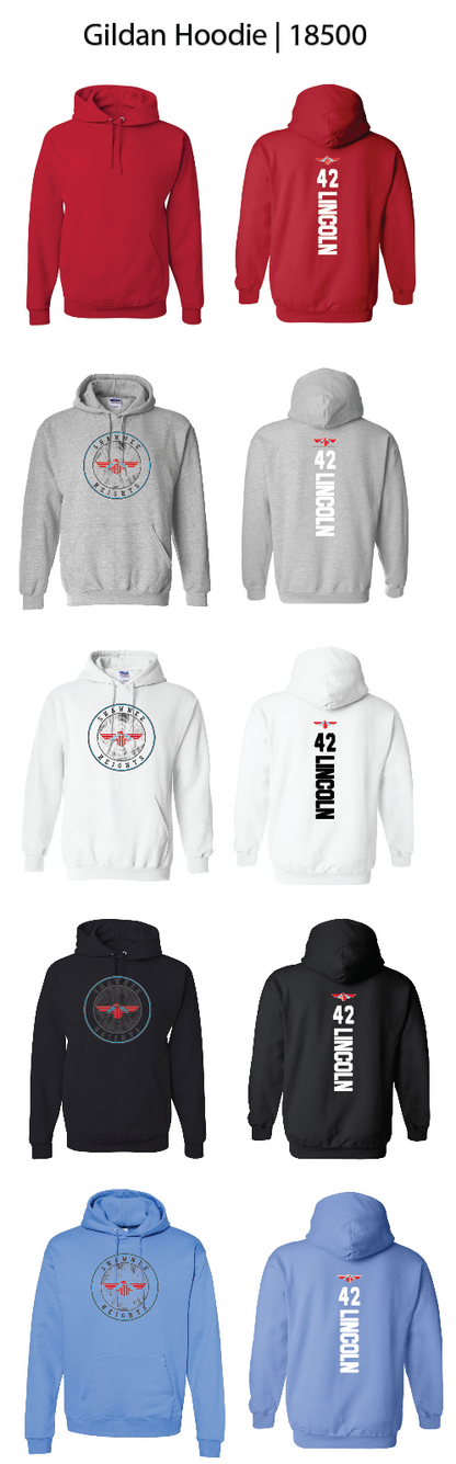 Round Shawnee Heights Hoodies