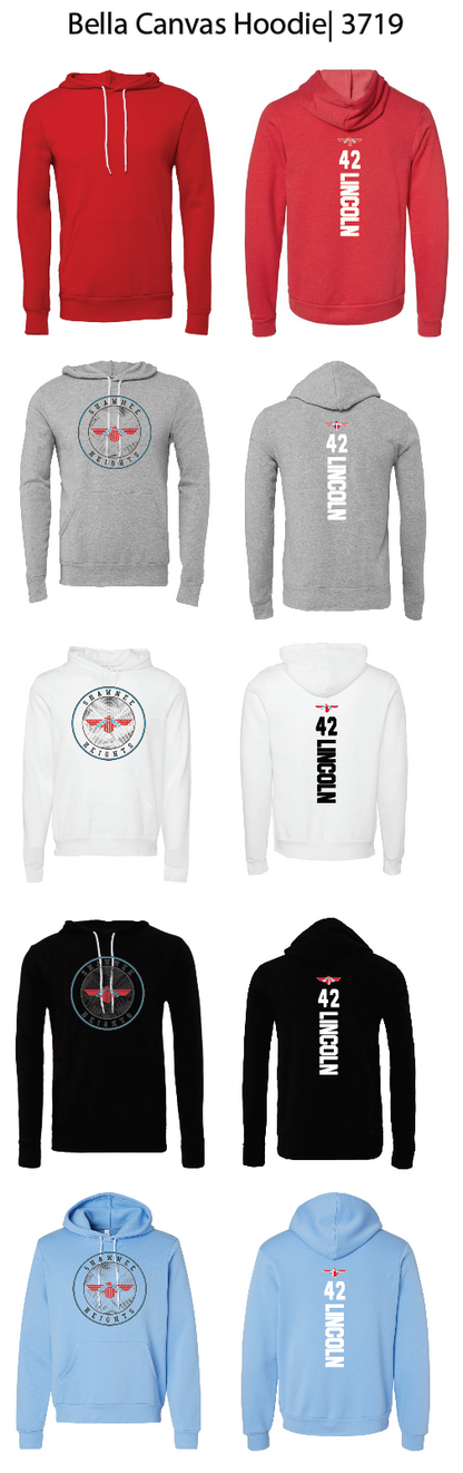 Round Shawnee Heights Hoodies