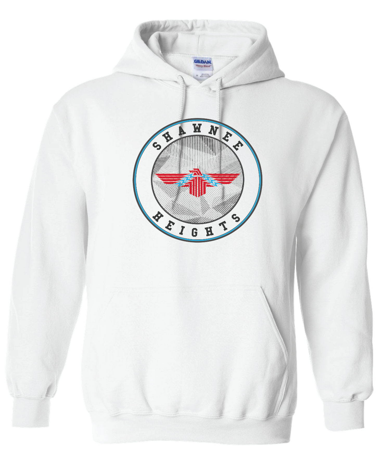 Round Shawnee Heights Hoodies