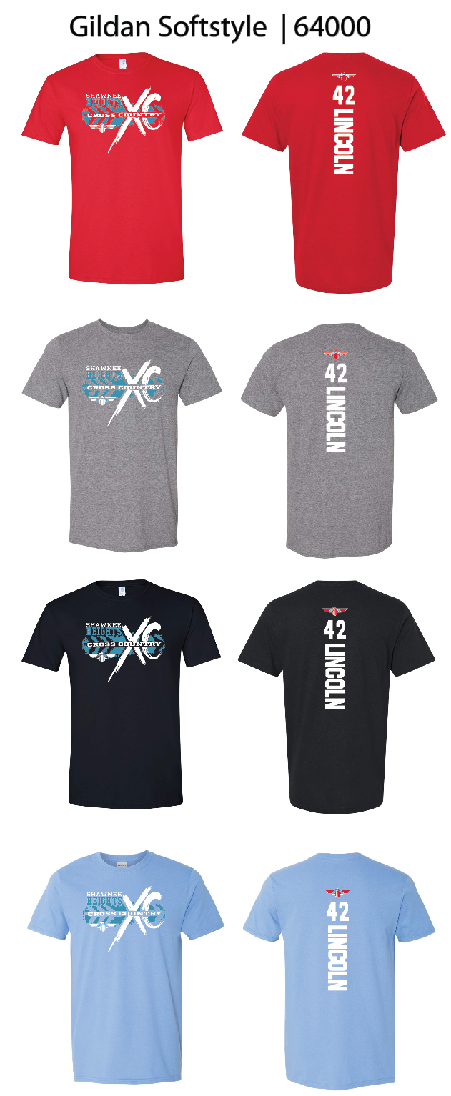 Shawnee Heights Cross Country T-shirts