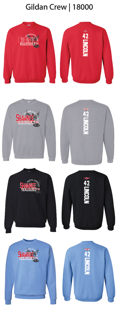 SHHS Cross Country Crew Sweatshirts