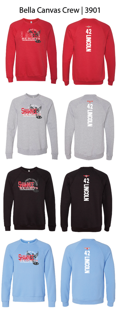 SHHS Cross Country Crew Sweatshirts