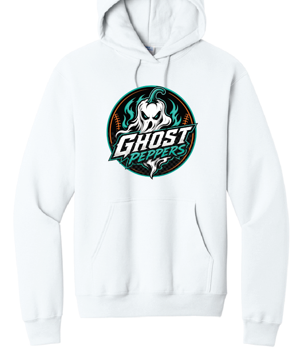 Ghost Peppers Logo Hooded Sweatshirt