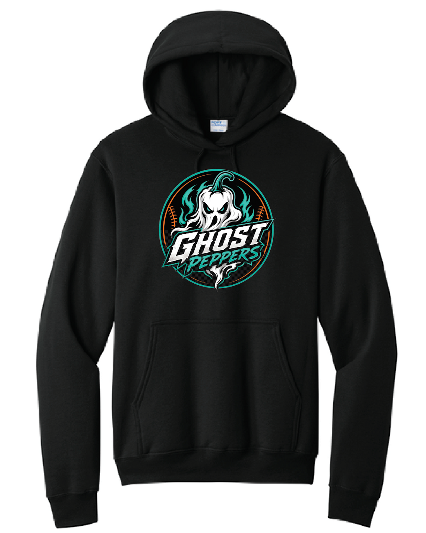 Ghost Peppers Logo Hooded Sweatshirt
