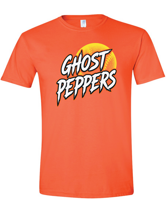 Ghost Peppers Softball Gildan T-Shirt