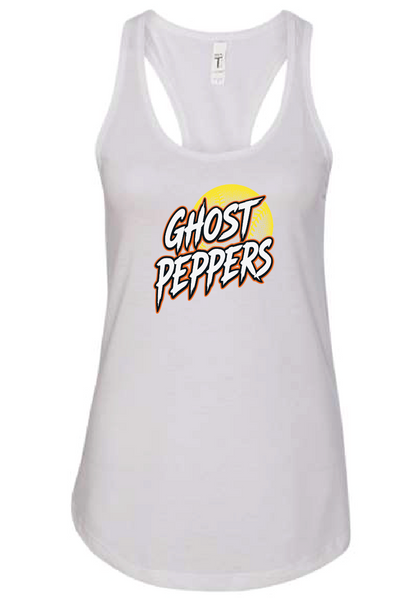 Ghost Pepper Softball Lightweight Racerback Tank