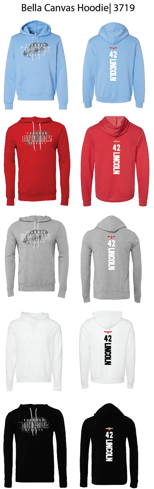 SH Football Hoodies