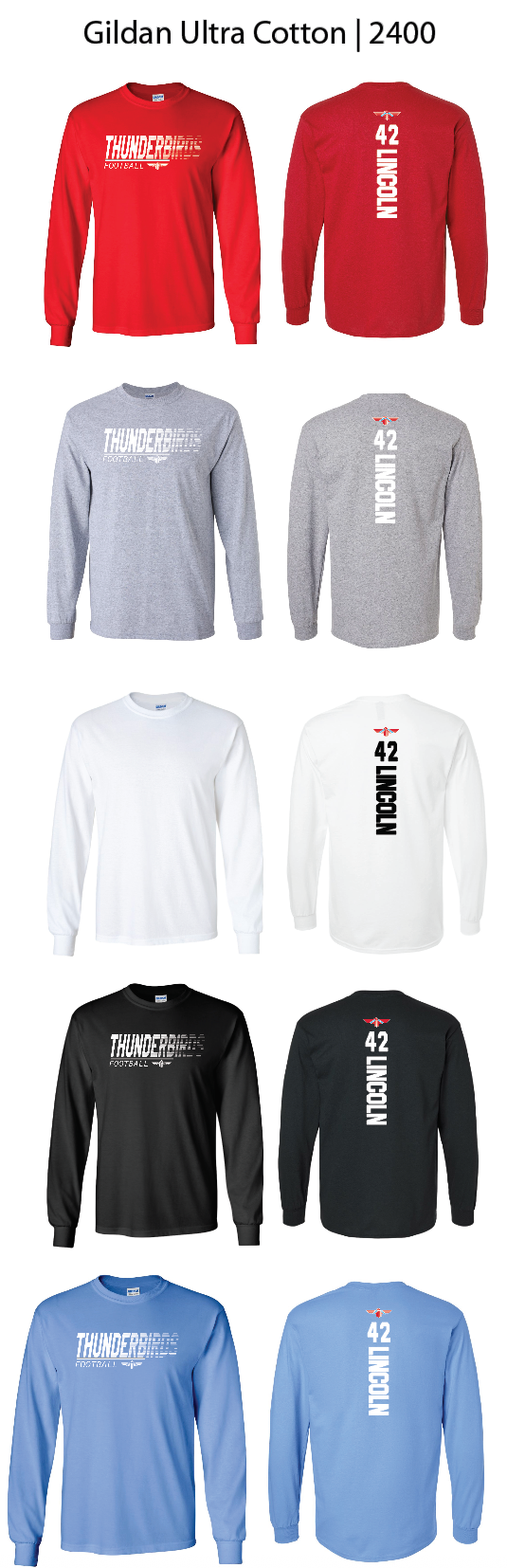 Thunderbirds Football Shirts