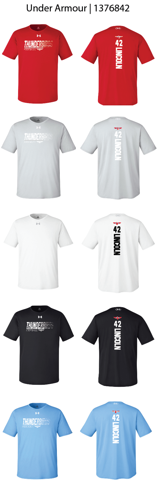 Thunderbirds Football Shirts