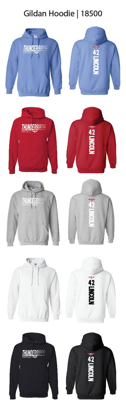 Thunderbirds Football Hoodies