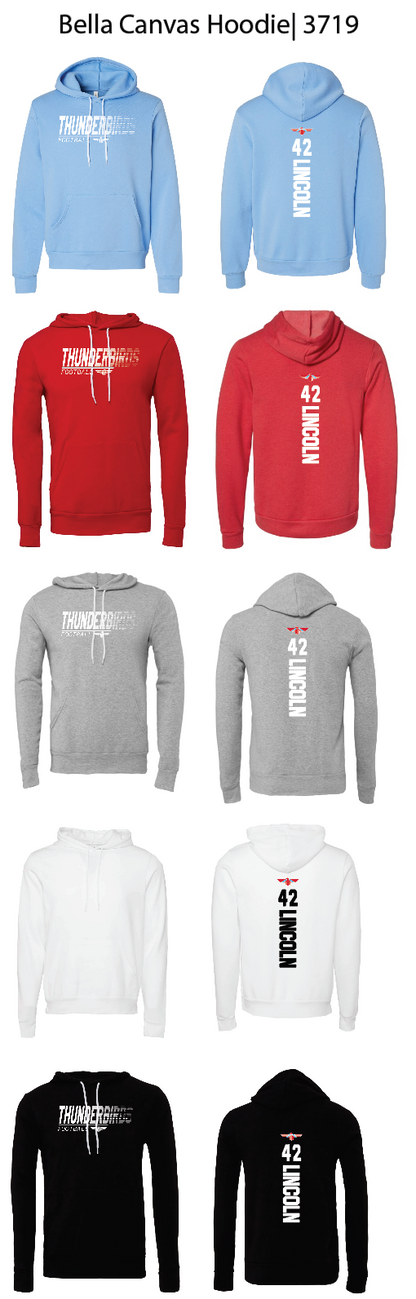 Thunderbirds Football Hoodies