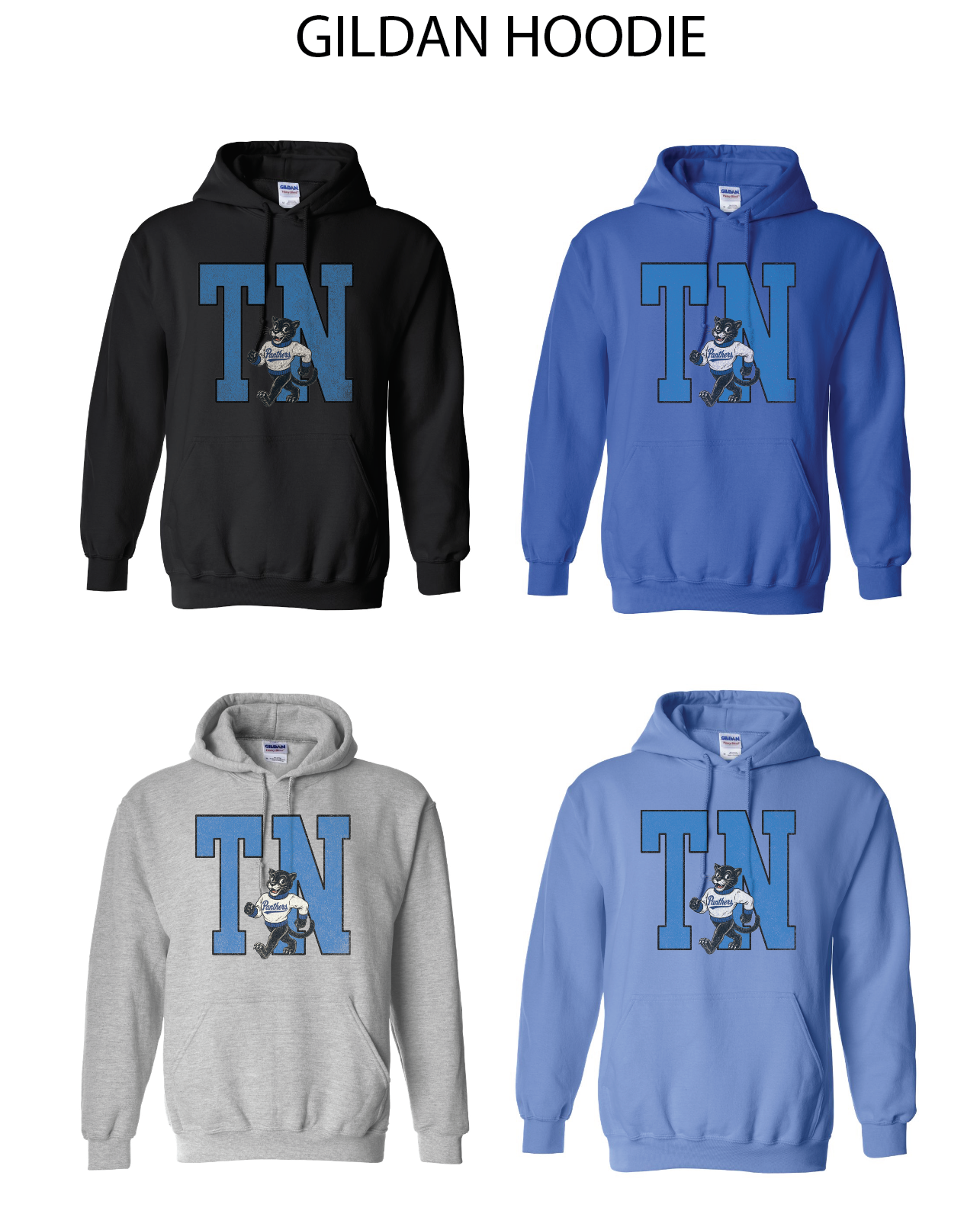 TN Mascot Hoodies