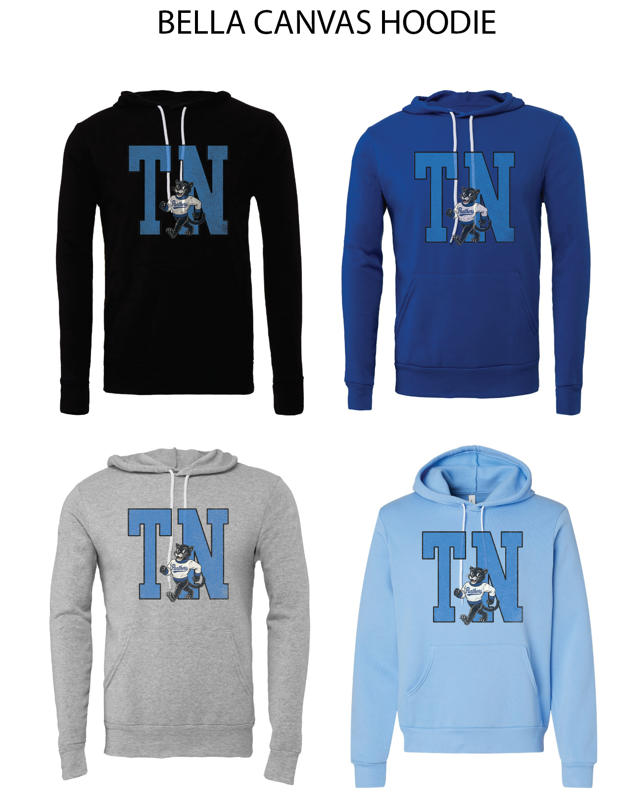 TN Mascot Hoodies