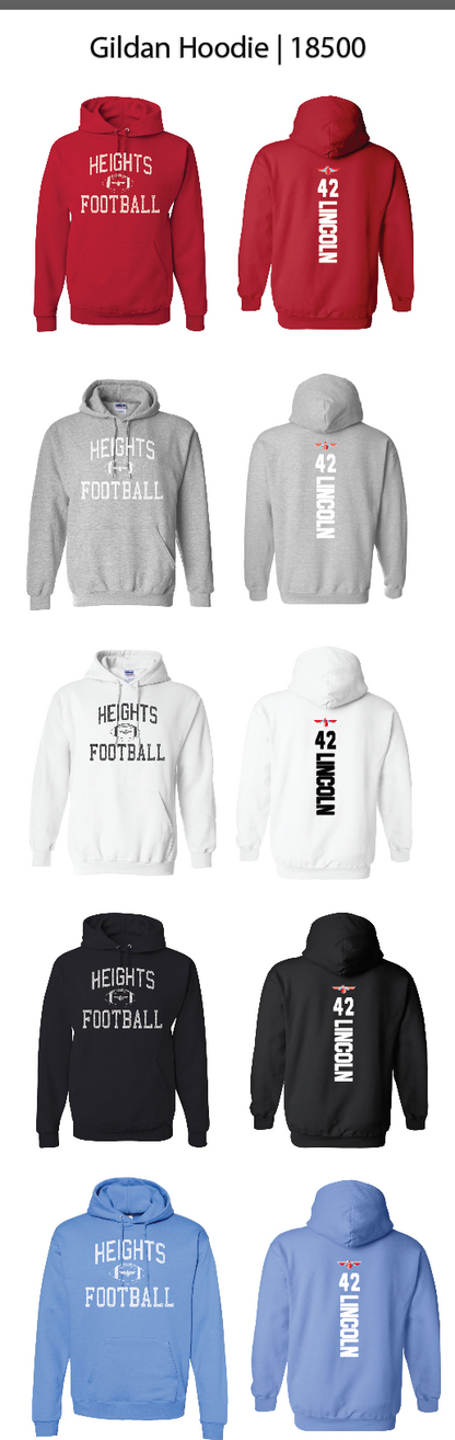 Thunderbird Football Hoodies