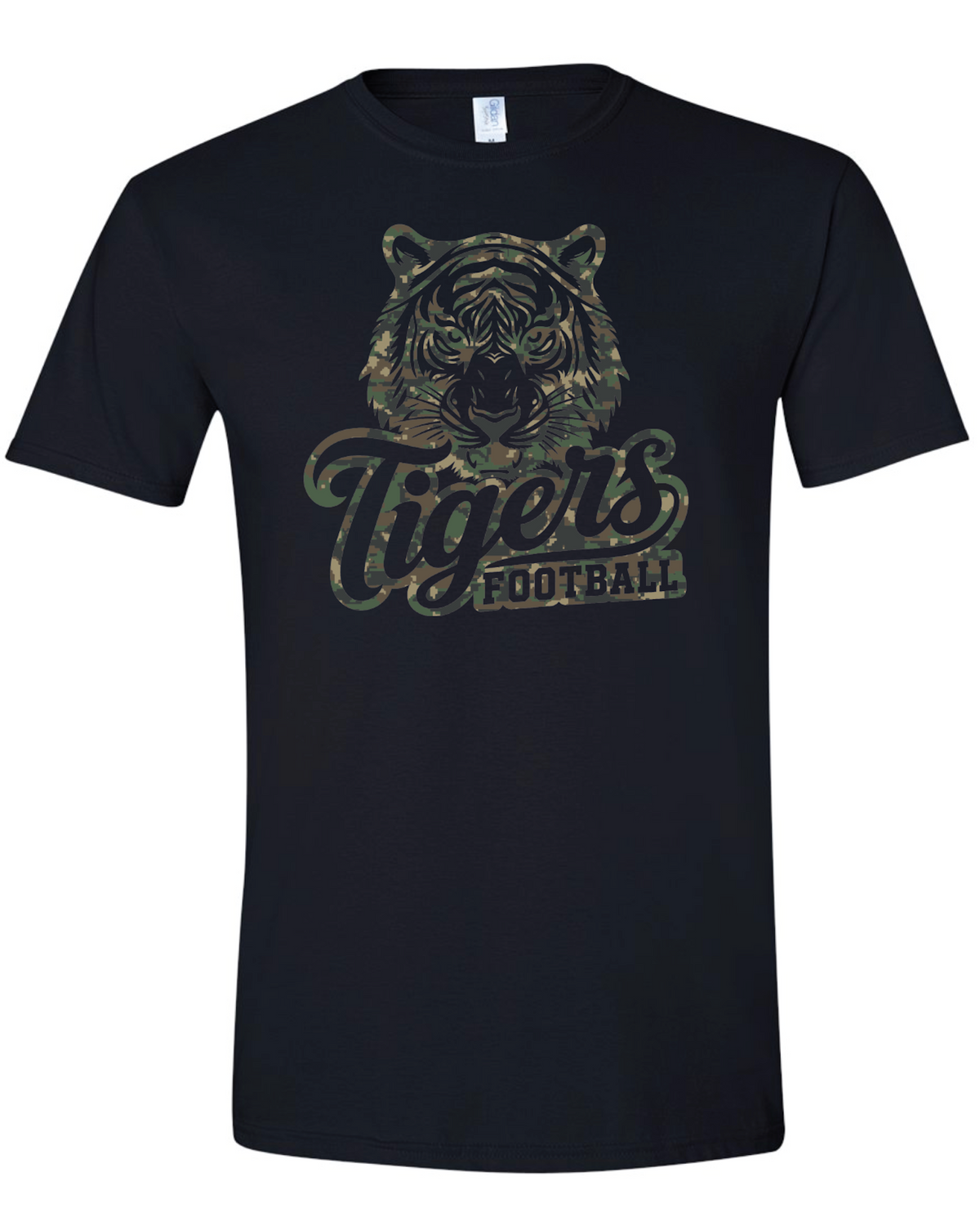 Camo Tiger Football Shirts