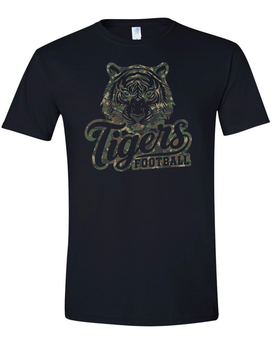 Camo Tiger Football Shirts