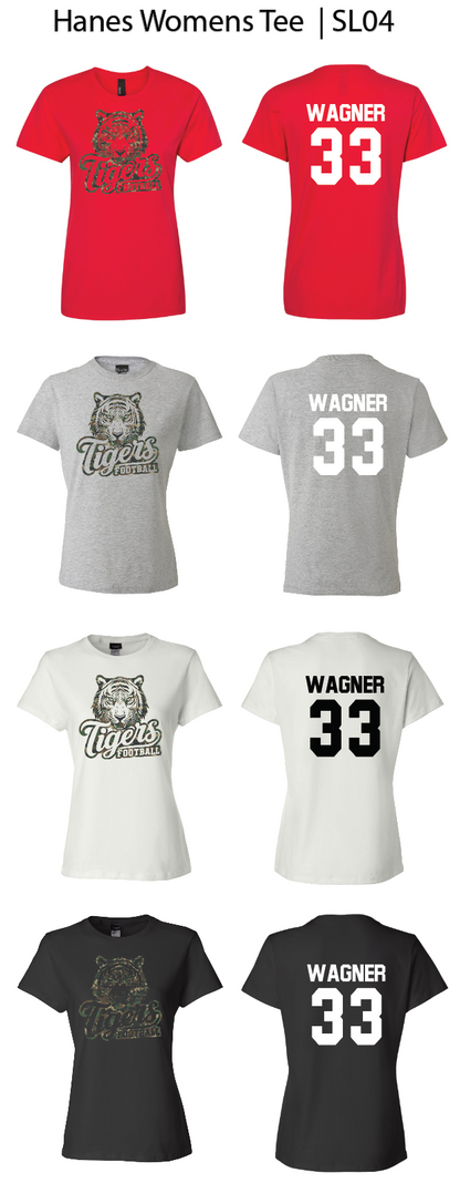 Camo Tiger Football Shirts